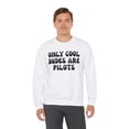thumbnail image 5 of Pilot Graduation Sweatshirt Gifts Crew Neck Shirt Long Sleeve Unisex, 5 of 5