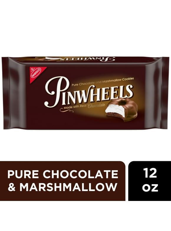Pinwheels Pure Chocolate & Marshmallow Cookies, 12 oz