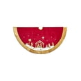 thumbnail image 2 of Kurt S. Adler TS0233 Jupe Religieuse Rouge et Or 48 Po., 2 of 4