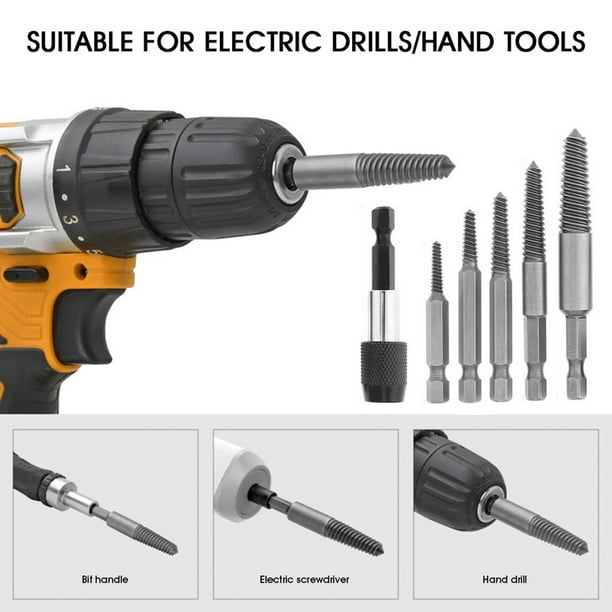 Hex bolt sale drill bit