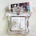 thumbnail image 4 of Flmtop Switch Sticker European Style Punch Free Plastic Wall-mounted Outlet Cover Wall Decal for Home, 4 of 8