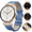 blue, variant on Smart Watches for Women, 1.2'' AMOLED HD Round Screen Fitness Trackers with Bluetooth Call (Answer/Make/Text), 100+ Sports Mode, IP68 Waterproof Women Smart Watch for Android IOS