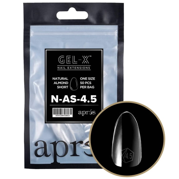 Apres Gel-X® Refill Bag 50 tips Natural Almond Short