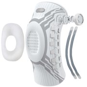 1 Pair Knee Brace with Micro-Adjustment Dial System, Adjustable Compression Knee Support Brace with Bonus Accessories for Running, Workout, Hiking, Men & Women