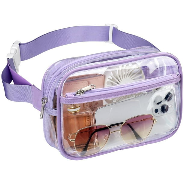 Plus size clear fanny best sale pack