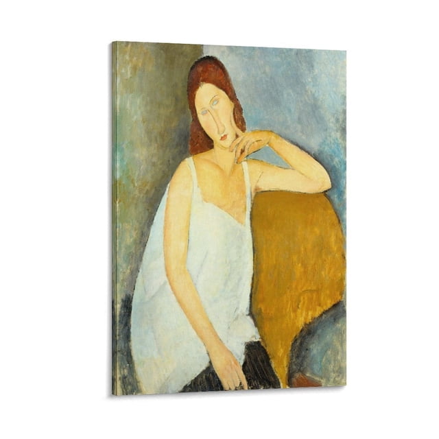 Cuadro impreso de Amedeo Modigliani (9) Pósteres Impresión artística Pintura fotográfica Póster Cuadro colgante Decoración de dormitorio familiar Regalo 12x18 pulgadas (30x45 cm)