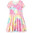 thumbnail image 1 of La Place des Enfants Bébé Filles Robes Plissées à Manches Courtes, dans le Rose, 6-9mois, 1 of 2
