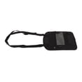 thumbnail image 4 of Porta Pasaporte Cartera para el cuello Nylon Antirrobo Impermeable Diseño en capas Cartera de viaje para el cuello para hombres y mujeres Negro, 4 of 10