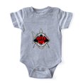 thumbnail image 1 of CafePress - Bite Me Shark - Cute Infant Baby Football Bodysuit, 1 of 1
