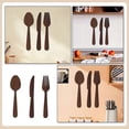 thumbnail image 3 of 1 Set of Wooden Household Utensils Sign Wall Decor Rustic Cutout Kitchen Wall Decor, 3 of 3