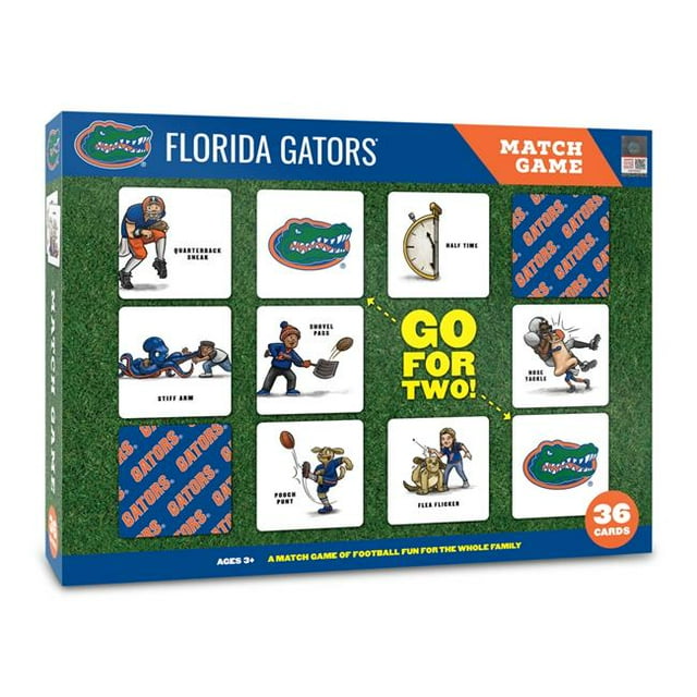 YouTheFan 2501024 NCAA Florida Gators Jeu de Mémoire sous Licence