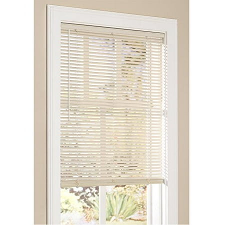 

Lumino Vinyl Mini Blinds 1 Inch Cordless Room Darkening in Alabaster - 65 W x 72 H (Over 700 Add l Custom Sizes) - Starting at $9.97
