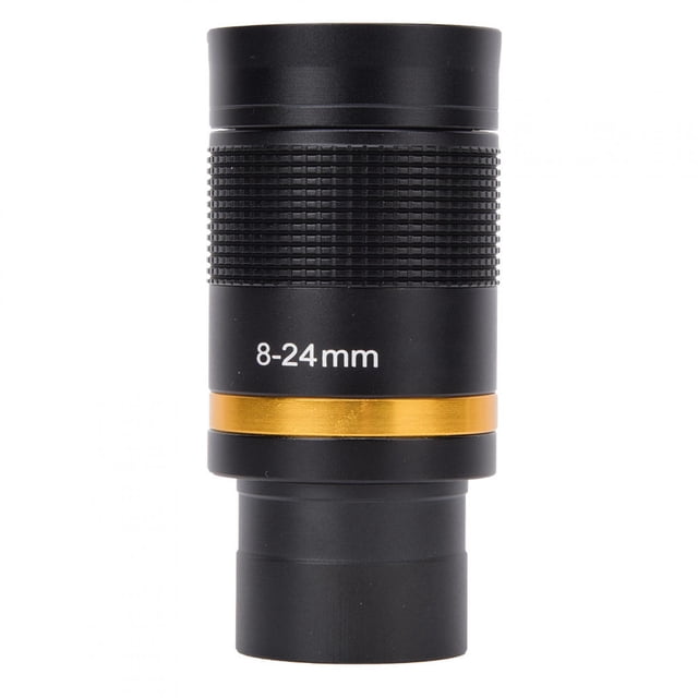 Ocular telescópico de 8~24 mm con zoom continuo, totalmente metálico, con película verde