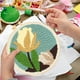 thumbnail image 5 of Coarse Yarn Poke Embroidery DIY Material Package Flower Series Style Poke Music, 5 of 6