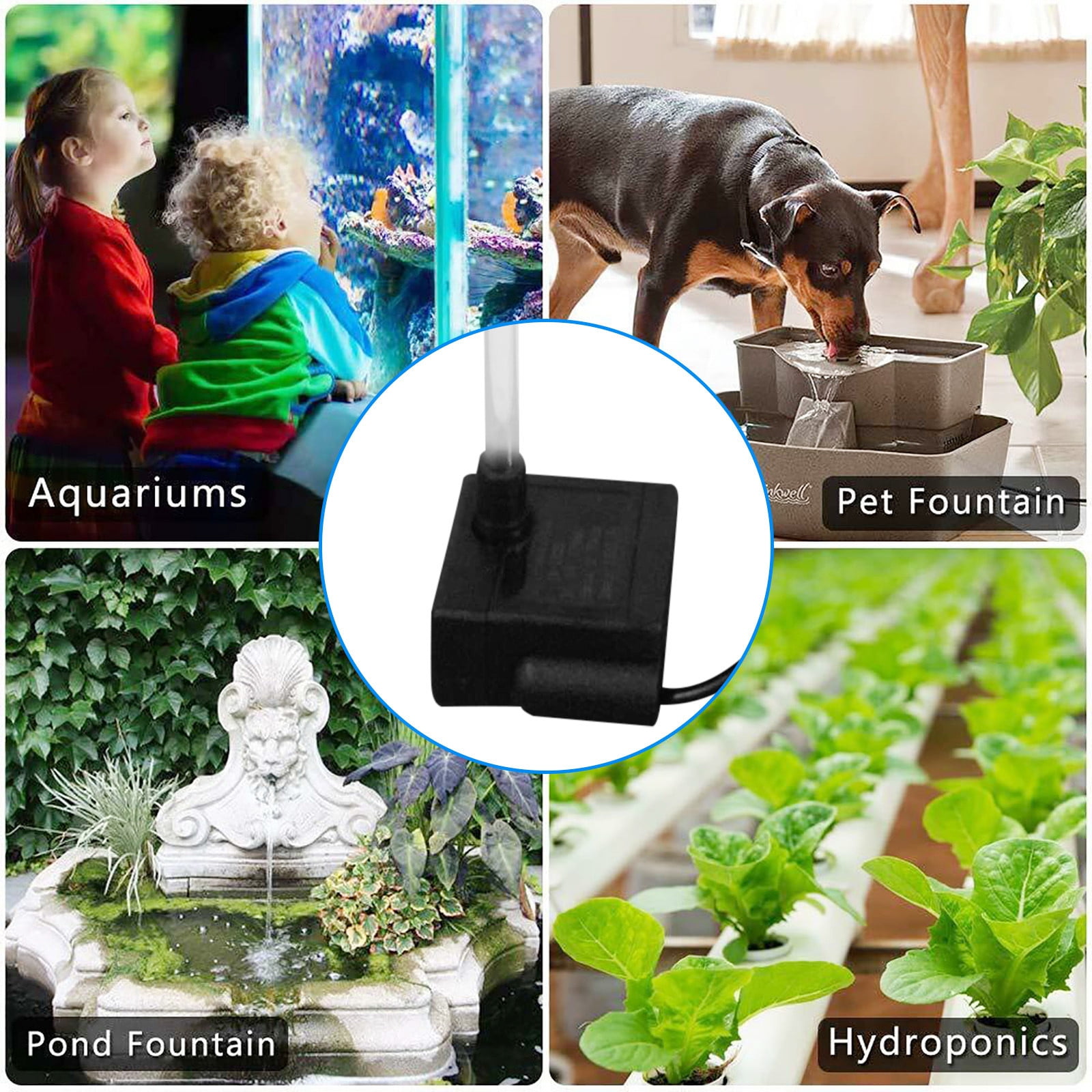Dpityserensio Spout Watering Can , Invisible Faucet with Pump, Floating Faucet , Floating Faucet, DIY Yard Art Decor, Garden, Yard, Home Decor Xmas Gifts