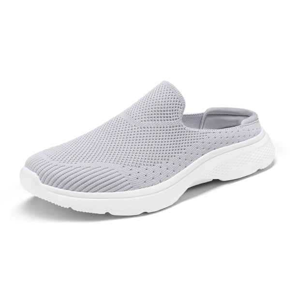 Mules de Punto Slip-On para Mujer DREAM PAIRS Gris Talla 8.5
