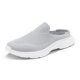 thumbnail image 1 of Mules de Punto Slip-On para Mujer DREAM PAIRS Gris Talla 8.5, 1 of 6