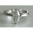 thumbnail image 2 of HeartsAndYou 1.2ct Marquise Cut Moissanite Engagement Ring for Women Solitaire 18k White Gold Over Silver, 2 of 6