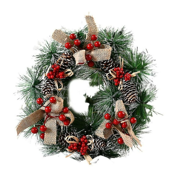 Christmas Wreath - Artificial Front Door Wall Tree Decoration