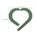 thumbnail image 2 of OUNONA Heart Shape Floral Foam for Wedding Car Decor Green Flower Arrangement Mud Easy to Use 12 Count, 2 of 8