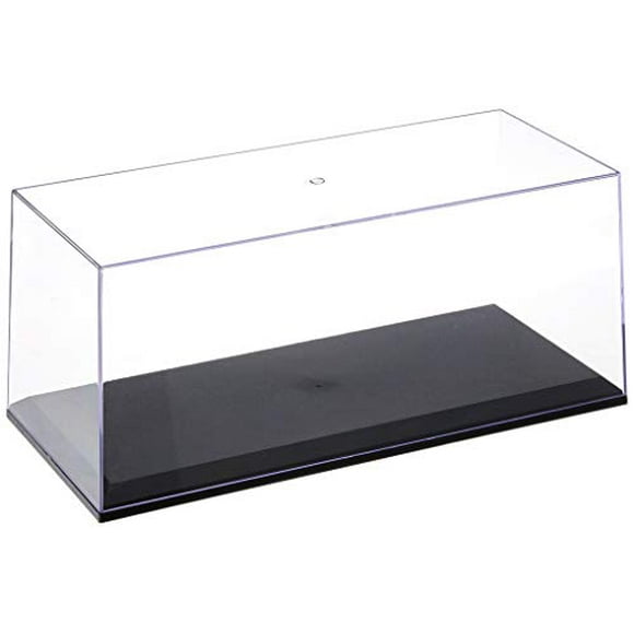 Illumibo MJ14003 Showcase 1: 18 Acrylicase+ Black Base Display, Clear