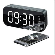 Multifunctional Led Digital Alarm Clock, Speaker, Bedside Desktop Luminous Electronic Music Box