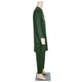 thumbnail image 4 of BAZINRICHE Arab Big and Tall African Men's Robe Long Sleeve Thobe Tops Pants Suis set, 4 of 5