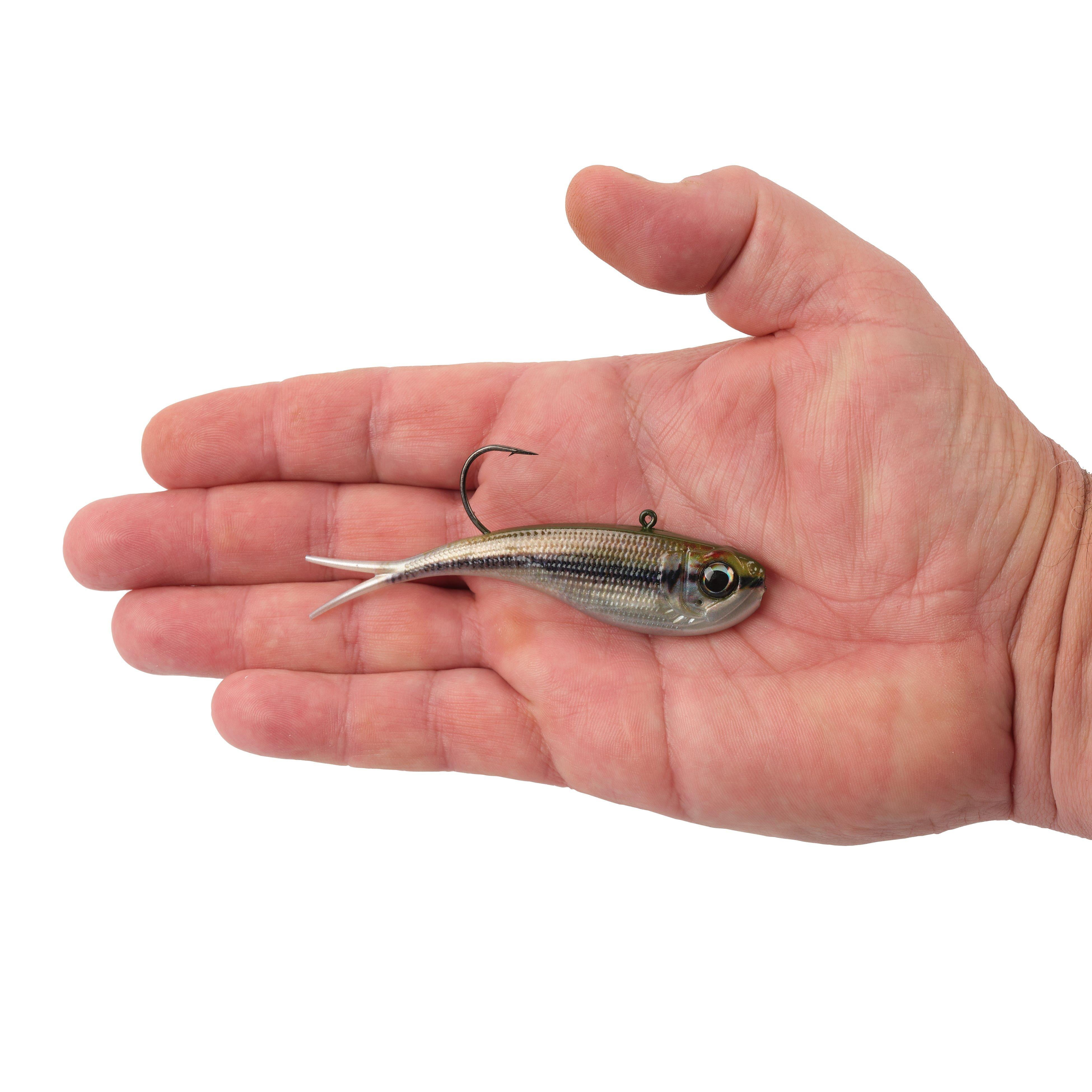 Berkley PowerBait® Power® Vibe, 3.75 in, HD Blacknose Shiner
