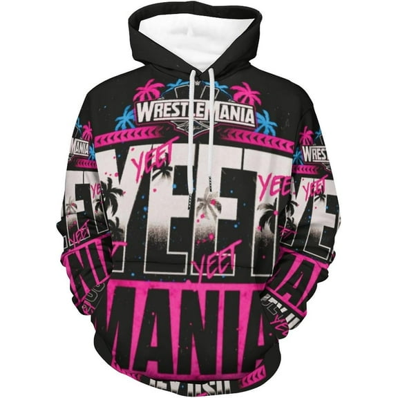 PQIXJBA Jey Uso Wrestler Fashion Hip Hop Women/Men Hoodie Sweatshirt With Pocket