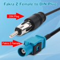 thumbnail image 2 of Cable adaptador de antena de coche BLTIATLE Universal Fakra Z macho a DIN, 2 of 7