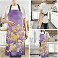 thumbnail image 6 of Vintage Watercolor Yellow Flowers Chef Kitchen Apron with Pockets for Women Waterproof Aprons for Cooking Baking, 6 of 7