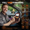 thumbnail image 4 of NEXPOW OBD2 Scanner, Car Code Reader with Battery Tester, Diagnostic Tool for Check Engine Light, OBDII Scanner for All Vehicles Since 1996, 4 of 8