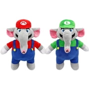10 inch Mario Wonder Plush, Elephant Mario Plush, Animal Stuffed Toys for Game Fans 2pc