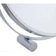 thumbnail image 4 of Free Standing Swivel Magnifying Mirror, Portable Chromed Metal Cosmetic Vanity Mirror With Up To 3x Magnification,double-sided Make Up Mirror, Bathroo, 4 of 5
