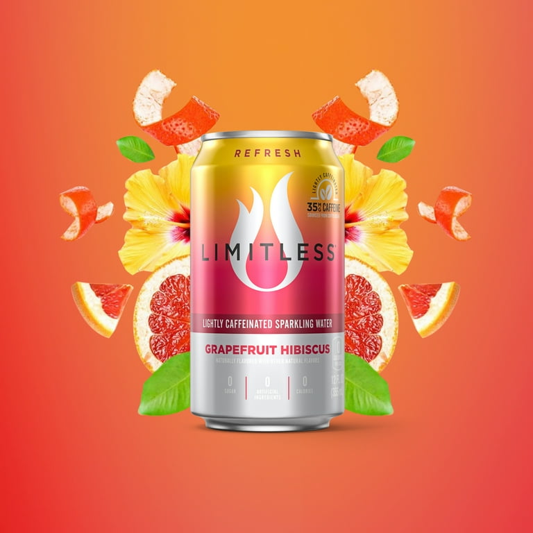 LIMITLESS Refresh Lightly Caffeinated Grapefruit Hibiscus