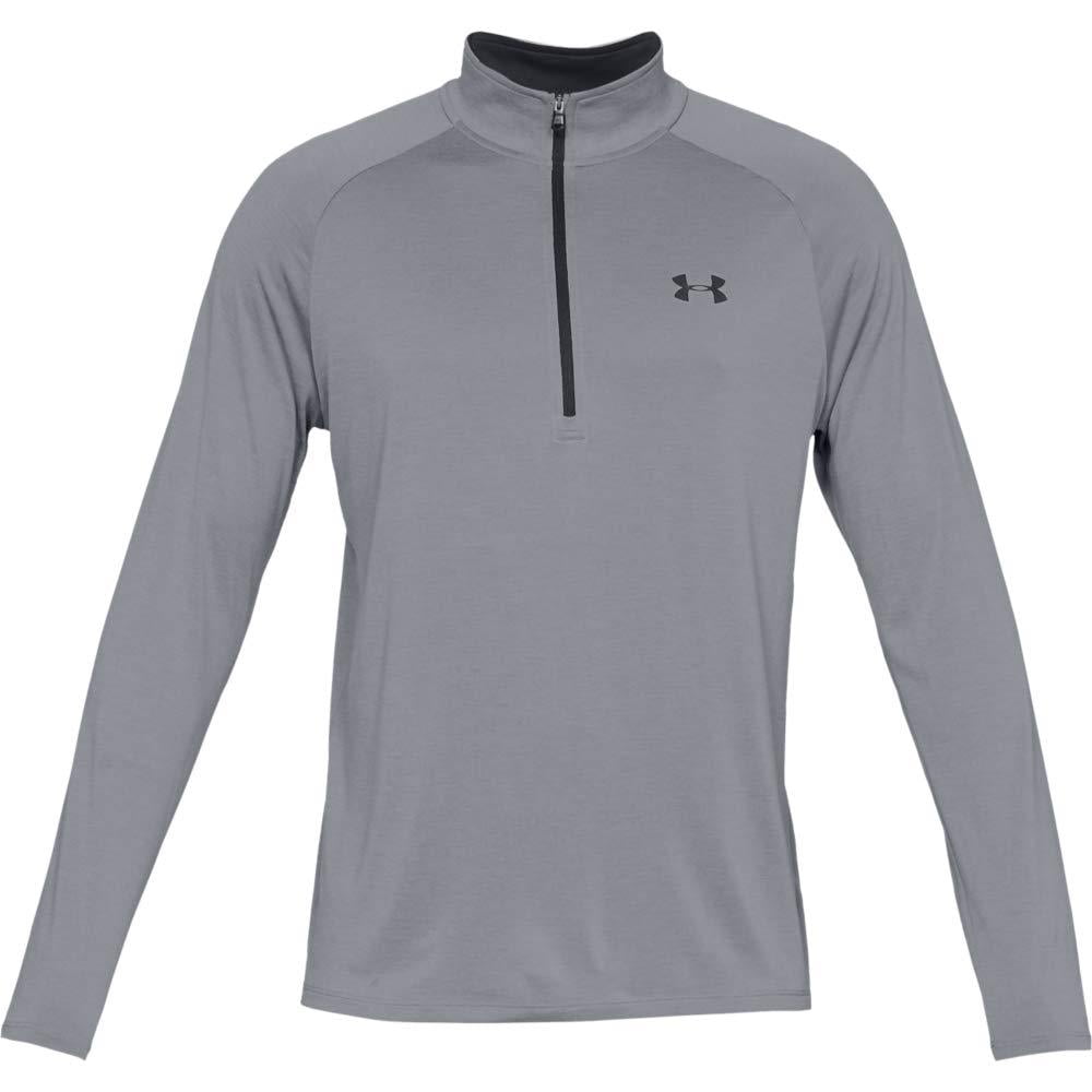 Under Armour Men's Tech 2.0 1/2 Zip Versatile Warm Up Top for Men Light and Breathable Zip Up Top for Working Out 