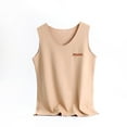 thumbnail image 3 of JDQJBZ Womens Sleeveless Sweater Vest Thermal Solid Color V Neck Warm Layering Undershirt Top, 3 of 4