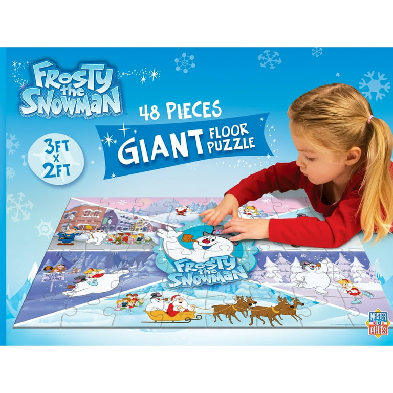 MasterPieces Frosty the Snowman 48 Piece Floor Jigsaw Puzzle for