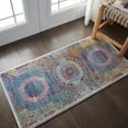 thumbnail image 6 of Nourison Global Vintage Geometric Multicolor 2' x 4' Area Rug, (2x4), 6 of 8