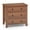 Walnut, variant on Gymax 3-drawer Dresser w/ Convenient Handles Smooth Slide Rails Accent Table Walnut