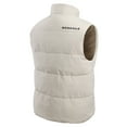 thumbnail image 3 of Men's Darius Rucker Collection by Fanatics Cream Cincinnati Bengals Puffer Full-Snap Vest, 3 of 3