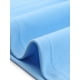 thumbnail image 5 of Falda lápiz de cintura alta con fruncidos para mujer INSPIRE CHIC, detalle de lazo, abertura trasera, midi, ajustada, color azul claro L, 5 of 6