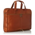 thumbnail image 4 of Claire Chase 168E-saddle Professional Computer Briefcase - Saddle, 4 of 4