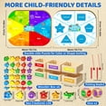 thumbnail image 4 of Juego de pesca magnético Montessori Toys Edutree de 1 a 3 años, 4 of 6