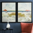 thumbnail image 3 of 2 Piece Set Sketchy Beach I Premium Framed Canvas - Ready to Hang - 30.5 x 42.5 Each - Gold Frame, 3 of 8