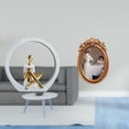 thumbnail image 2 of Elegante Escultura De Resina De Niña Con Marco Decorativo Ornamentado, Versátil Centro De Mesa Para Dormitorio, Estantería Y Expositor De Oficina., 2 of 8