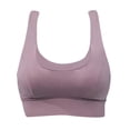 thumbnail image 1 of Mujeres Sujetador Deportivo Crop Top Chaleco Fajas Sujetadores Elásticos Chaleco De Fitness Morado M Sunnimix Sujetadores deportivos para mujer High Import, 1 of 8