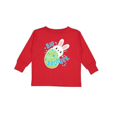 

Inktastic Big Brother Bunny- Easter Egg Gift Toddler Boy Girl Long Sleeve T-Shirt