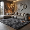 thumbnail image 3 of YEERSWAG 5ft x 8ft Shaggy Area Rugs for Bedroom Living Room, Fluffy Rug Plush Decorative Rug for Indoor Home Floor Carpet, 3 of 11