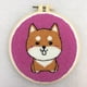 thumbnail image 3 of Kit de inicio de bordado con aguja de perforación y tela de bordado. Perrito, 3 of 8